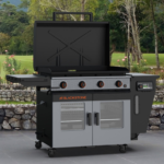 Blackstone Bronco 36 in. Griddle & Vertical Pellet Smoker Combo - Image 2