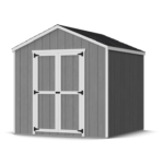Little Cottage Co. 8x8 Value Gable Shed – Precut Wood Kit, No Floor