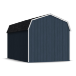 Little Cottage 10 x 14 ft Value Gambrel Barn Wooden Storage Shed Kit with High Gambrel Roof - Image 3