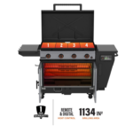 Blackstone Bronco 36 in. Griddle & Vertical Pellet Smoker Combo - Image 3