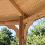 YardCraft 12 ft. Cedar Wood Octagon Gazebo Kit – Amish-Made Outdoor Gazebo - Image 4