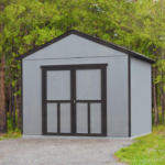 Handy Home Products Astoria 12 ft. x 12 ft. DIY Wooden Storage Shed with Floor Kit - Image 3