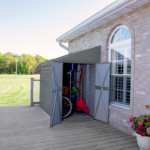 Arrow Yardsaver 4 ft. x 7 ft. Galvanized Steel Lean-To Storage Shed - Image 3