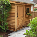 Cedarshed Bayside 6 ft. x 3 ft. Western Red Cedar Lean-To Storage Shed Kit - Image 2
