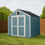 Handy Home Products Gable 8' x 10' Outdoor Wooden Shed – Pre-Cut Kit, Installation Available - Image 3
