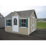 Little Cottage Co. Classic Cottage Shed 10x12 – Panelized Kit with Floor - Image 3