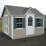 Little Cottage Co. Classic Cottage Shed 10x12 – Panelized Kit with Floor - Image 2