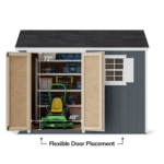 Little Cottage Co. 8x10 Value Workshop Shed – Precut Kit with Floor - Image 3