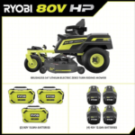 RYOBI 80V HP Brushless 54-Inch Battery Electric Zero Turn Riding Lawn Mower - Image 3