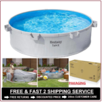 TANX 8 ft. x 24 in. Round Above Ground Stock Tank Pool - Image 2