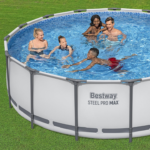 Bestway Steel Pro MAX 15 ft. x 48 in. Round Above Ground Pool Set - Image 2