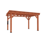 Backyard Discovery Delray 14 x 10 ft. Cedar Wood Pergola with PowerPort - Image 2