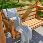 Backyard Discovery Callahan Cedar Wood Pergola Swing for 2 People - Image 3