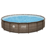 Coleman Power Steel 18 ft. x 48 in. Round Above Ground Pool Set