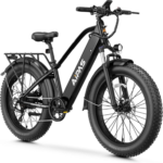 Aipas M2 Xterrain Electric Bike – Matte Black | 1800W All-Terrain Fat Tire E-Bike