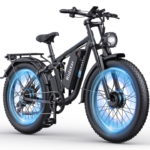 Ridstar E26 Pro Dual Motor Fat Tire Mountain Electric Bike – 2000W, 28+ MPH, 48V/23AH Battery