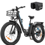 Ridstar MN26 1500W Fat Tire Mountain Electric Bike – 48V/20AH Battery, Step-Thru Frame