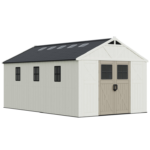 Patiowell 10' × 16' Resin Storage Shed with Floor
