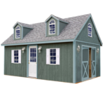 Best Barns 12' × 16' Planner's Paradise Wood Storage Shed Kit