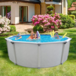 AQUARIAN Huntington 21' Round 54" Deep Above Ground Hard-Sided Starter Pool Package - Image 3
