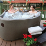 AquaRest Premium 300 2-Person 20-Jet Plug & Play Hot Tub - Image 3