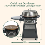 Cuisinart 22" 360° Griddle Cooking Center Outdoor Gas Griddle – CGG-888C - Image 2