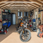 Handy Home Products Manhattan 12 ft. x 24 ft. Garage Wood Shed - Image 3