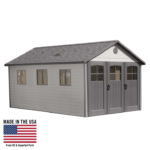 Lifetime 11 ft. x 21 ft. Outdoor Storage Shed (Model 60237)