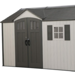 Lifetime 17.5 ft. x 8 ft. Plastic Storage Shed with Floor (Model 60214) - Image 2
