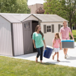 Lifetime 17.5 ft. x 8 ft. Plastic Storage Shed with Floor (Model 60214) - Image 4