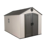 Lifetime 8 ft. x 12.5 ft. Outdoor Storage Shed (Model 6402) - Image 2