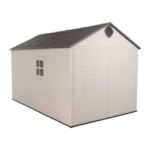 Lifetime 8 ft. x 12.5 ft. Outdoor Storage Shed (Model 6402) - Image 3