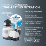 Intex Ultra XTR 18ft x 52in Round Above Ground Pool Set with Sand Filter Pump - Image 4