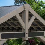 Yardistry 16x14 Timber Frame Pavilion with Aluminum Roof - Image 4