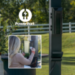 Backyard Discovery Evanston 12 ft. x 10 ft. Wall Mounted Louvered Pergola with PowerPort - Image 4