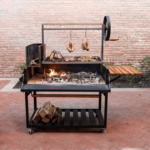 Backyard Discovery Argentine Santa Maria Charcoal Grill with Adjustable Grate - Image 2