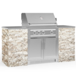 NewAge Products Signature Series 6PC Custom Outdoor Kitchen with Platinum Grill