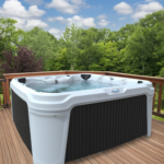 AquaRest DayDream 3500S 7-Person Hot Tub Spa with 35 Stainless Steel Jets & Dual LED Waterfalls