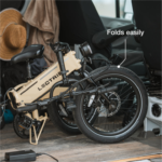 Lectric XP Lite 2.0 Sandstorm Long-Range Foldable Electric Bike - Image 3