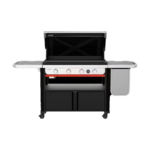 Weber Slate 36-Inch Rust-Resistant Propane Griddle with Extendable Side - Image 2