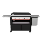 Weber Slate 36-Inch Rust-Resistant Propane Griddle with Extendable Side