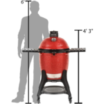 Kamado Joe Classic III 18-Inch Ceramic Charcoal Grill with Cart - Image 3
