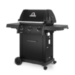 Broil King Signet 320 Shadow 3-Burner Natural Gas Grill – Black