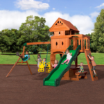 Backyard Discovery Monterey Cedar Wooden Swing Set - Image 2