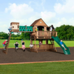 Backyard Discovery Woodridge Elite DIY Wooden Swing Set