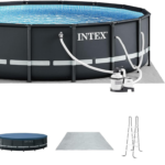 INTEX Ultra XTR 14 ft. x 42 in. Round Above Ground Swimming Pool Set (Model 26309ST) - Image 3