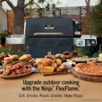 Ninja FlexFlame 5-in-1 Electric & Propane Grill, Smoker & Griddle – Blue - Image 2
